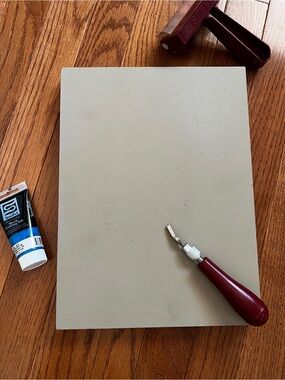 Jack Richeson 9” x 12” Mounted Linoleum Block